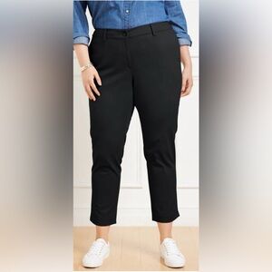Black Talbots perfect crop pants 18W